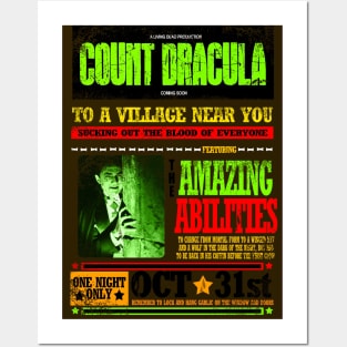 wanted Dracula Posters and Art